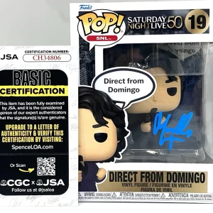 Marcello Hernandez Signed SNL 50 Direct From Domingo Live Funko Pop #19 JSA CERT