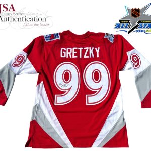 WAYNE GRETZKY SIGNED 1999 ALL STAR GAME AUTHENTIC HOCKEY JERSEY RANGERS JSA
