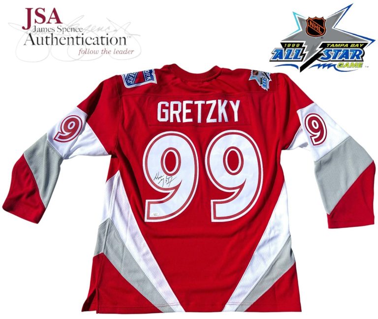 WAYNE GRETZKY SIGNED 1999 ALL STAR GAME AUTHENTIC HOCKEY JERSEY RANGERS JSA