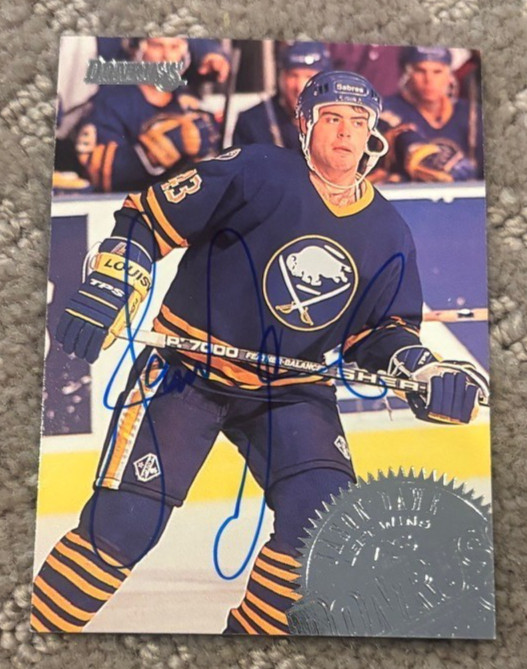 1994-95 Donruss - Jason Dawe signed autographed card #245 - Buffalo Sabres