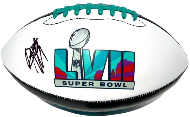 BRETT VEACH SIGNED AUTOGRAPHED CHIEFS SUPER BOWL 57 LVII FOOTBALL JSA