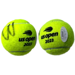 COCO GAUFF SIGNED AUTOGRAPHED WILSON 2023 US OPEN TENNIS BALL JSA COA