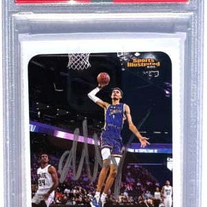 VICTOR WEMBANYAMA SIGNED 2023 SPORTS ILLUSTRATED KIDS SI ROOKIE CARD AUTO PSA