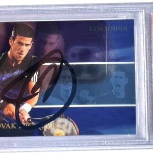 NOVAK DJOKOVIC SIGNED 2008 ACE CONTENDER FOIL CARD #C3 AUTO PSA/DNA