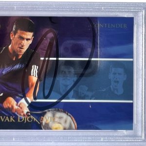 NOVAK DJOKOVIC SIGNED AUTO 2008 ACE CONTENDER FOIL CARD #C3 PSA DNA