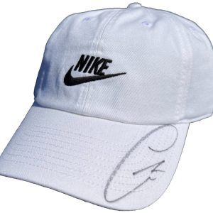 CARLOS ALCARAZ SIGNED NIKE TENNIS HAT CAP WIMBLEDON FRENCH US OPEN JSA !