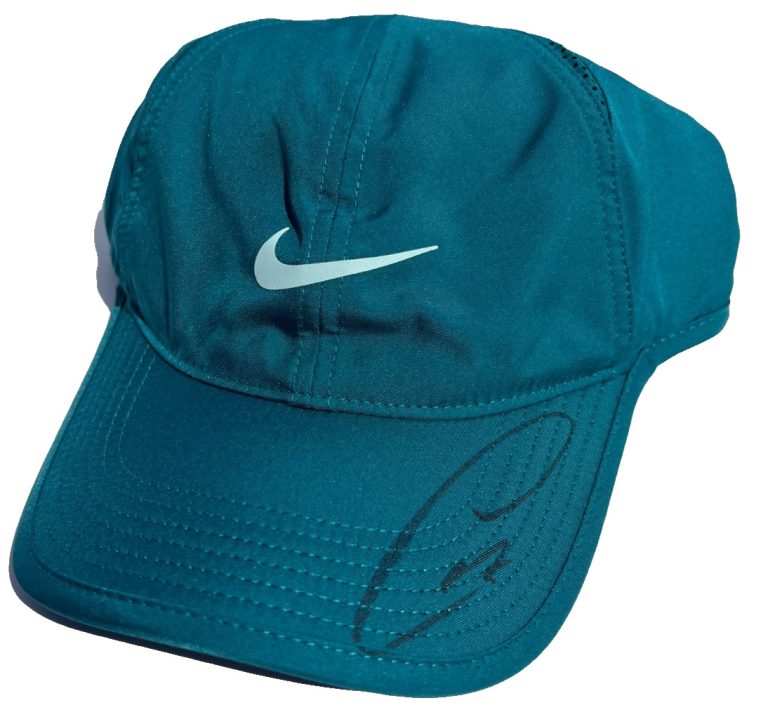 CARLOS ALCARAZ SIGNED NIKE TENNIS HAT CAP WIMBLEDON FRENCH US OPEN JSA COA