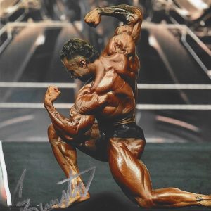 CHRIS BUMSTEAD SIGNED AUTOGRAPH 8X10 PHOTO BODYBUILDING MR O OLYMPIA CBUM JSA #7