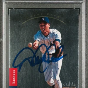 DEREK JETER SIGNED 1993 SP FOIL ROOKIE CARD #279 RC YANKEES PSA/DNA AUTO