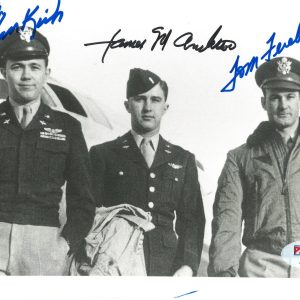 VAN KIRK / FEREBEE / ANDERSON SIGNED 5X7 PHOTO PSA DNA AB12745  RARE