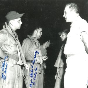 CHARLES SWEENEY & CD ALBURY SIGNED 8X10 PHOTO PSA DNA AB12661 (D) BOCKSCAR C-15