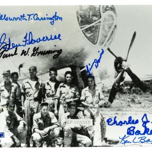 JABIT III CREW MULTI SIGNED 5x7 PHOTO PSA DNA AC03815 (x6)