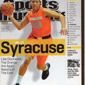 Brandon Triche No Label Sports Illustrated Syracuse Newsstand Edition 11/12/12