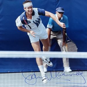 JOHN MCENROE SIGNED 16X20 PHOTOGRAPH BAS S06935