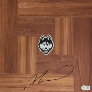 Andre Drummond Signed Floorboard w/ BAS COA #BH066423 UConn Huskies Beckett