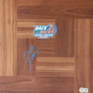 Billy Donovan Signed Floorboard BAS COA Florida Gators 06-07 National Champions