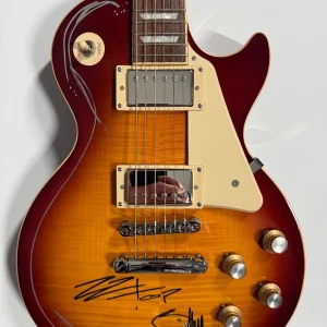 ZZ Top Billy Gibbons JSA Signed Autograph Epiphone Guitar Les Paul Standard 60s