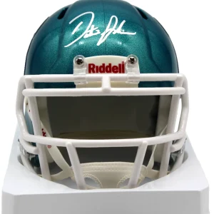Dustin Johnson Signed Coastal Carolina Mini Helmet Masters w/Beckett BAS BT56190