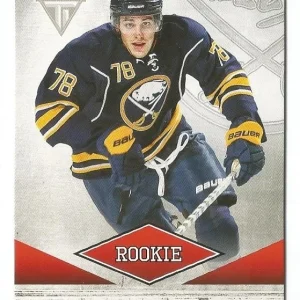 COREY TROPP BUFFALO SABRES 2011 TITANIUM RC ROOKIE CARD 57/89