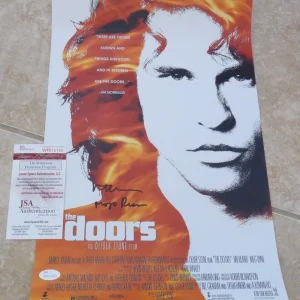 Val Kilmer The Doors Mojo Risin Signed Autographed 12x18 Photo JSA Certified