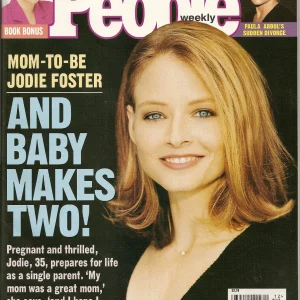 Jodie Foster 1998 People Magazine Mag Newstand Edition Great Condition