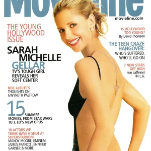 Sarah Michelle Gellar 2001 Movieline Magazine Mag Newstand Mint Condition