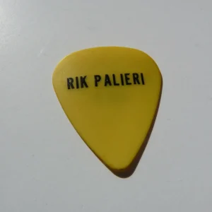Rik Palieir Panning For Gold Folk Singer Vintage Concert Tour Issued Guitar Pick