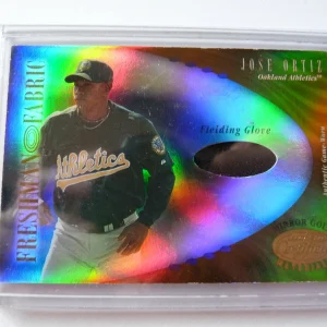 2001 Leaf Certified Materials #132 Jose Ortiz FF 6/25 Baseball Jersey Card