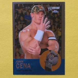 2007 TOPPS CHROME HERITAGE JOHN CENA #1