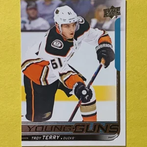 2018-19 UPPER DECK SERIES 1 TROY TERRY YOUNG GUNS #239 DUCKS