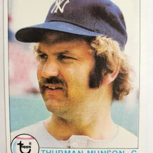 1979 TOPPS THURMAN MUNSON YANKEES #310 BASEBALL CARD
