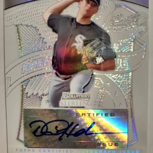 2009 BOWMAN STERLING DANIEL HUDSON CERTIFIED AUTO BASEBALL CARD /199