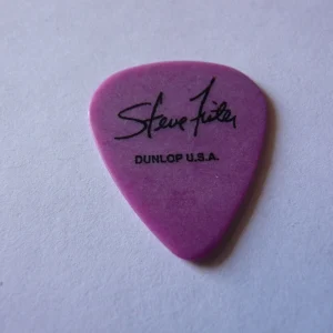 Steve Fister Band Member Purple Vintage Concert Tour Issued Guitar Pick