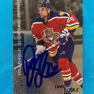 1999 IN THE GAME DAN BOYLE FL PANTHERS SIGNED AUTOGRAPHED AUTO CARD #114 W/COA