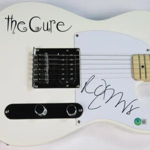 Robert Smith THE CURE Signed Autograph Auto Guitar JSA BAS