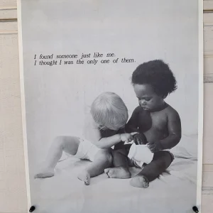 Just Like Me Vintage 1970 ORIGINAL John McCleary 17.5" x 23" Poster #183