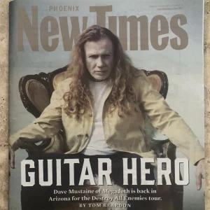 Dave Mustaine Megadeth New Times Phoenix Local Magazine