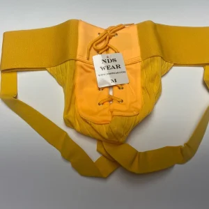 NDS Men Underwear Odysseus Roman Tie Jock Yellow M