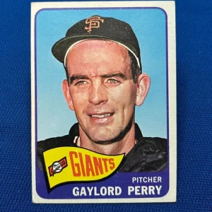 VINTAGE 1965 TOPPS GAYLORD PERRY SAN FRANCISCO GIANTS #193 CARD