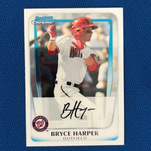 2011 BOWMAN CHROME PROSPECTS BRYCE HARPER ROOKIE RC CARD #BCP1