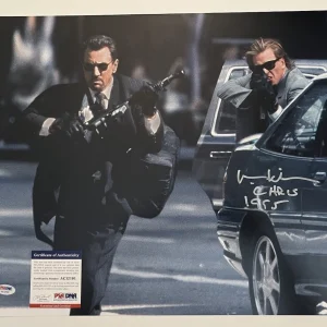 Val Kilmer HEAT Chris Signed Autographed 16x20 Photo PSA Certified G3