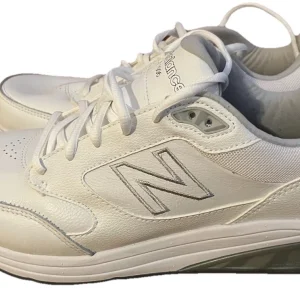 New Balance MW928WT3 Mens 8.5D White Gray  Athletic Walking Shoes