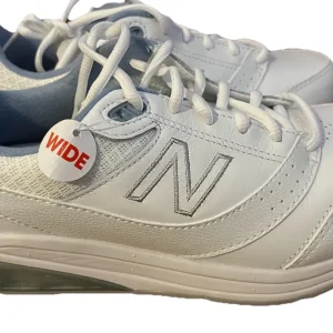 New Balance Women White Blue WW928WB3 Athletic Walking Shoes