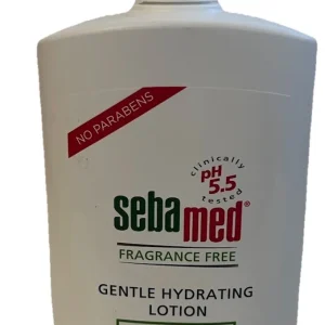 SebaMed Gentle Hydrating Lotion Jumbo 33.8 fl oz Fragrance Free pH 5.5 tested