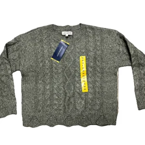 Lucky Brand Olive Green Knit Sweater Womens Size Medium