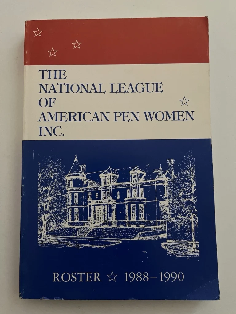National League of American Pen Women, Inc. Roster 1988-1990 [Paperback]