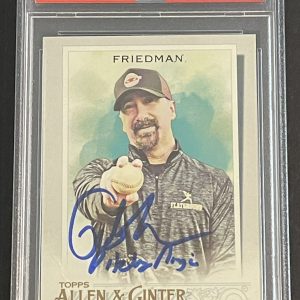 Rob Friedman Signed Autographed 2020 Allen & Ginter Card Baseball PSA/DNA