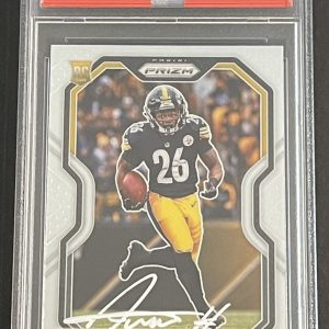 Anthony McFarland Signed Autographed Pittsburgh Steelers 2020 Prizm RC PSA/DNA