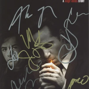 "The Many Saints of Newark" Cast SIGNED 8x12 Photo -Michael Gandolfini +8 B ACOA