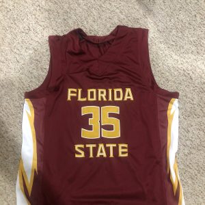 FLORIDA STATE SEMINOLES- MATT CLEVELAND SIZE LARGE JERSEY BASKETBALL #35